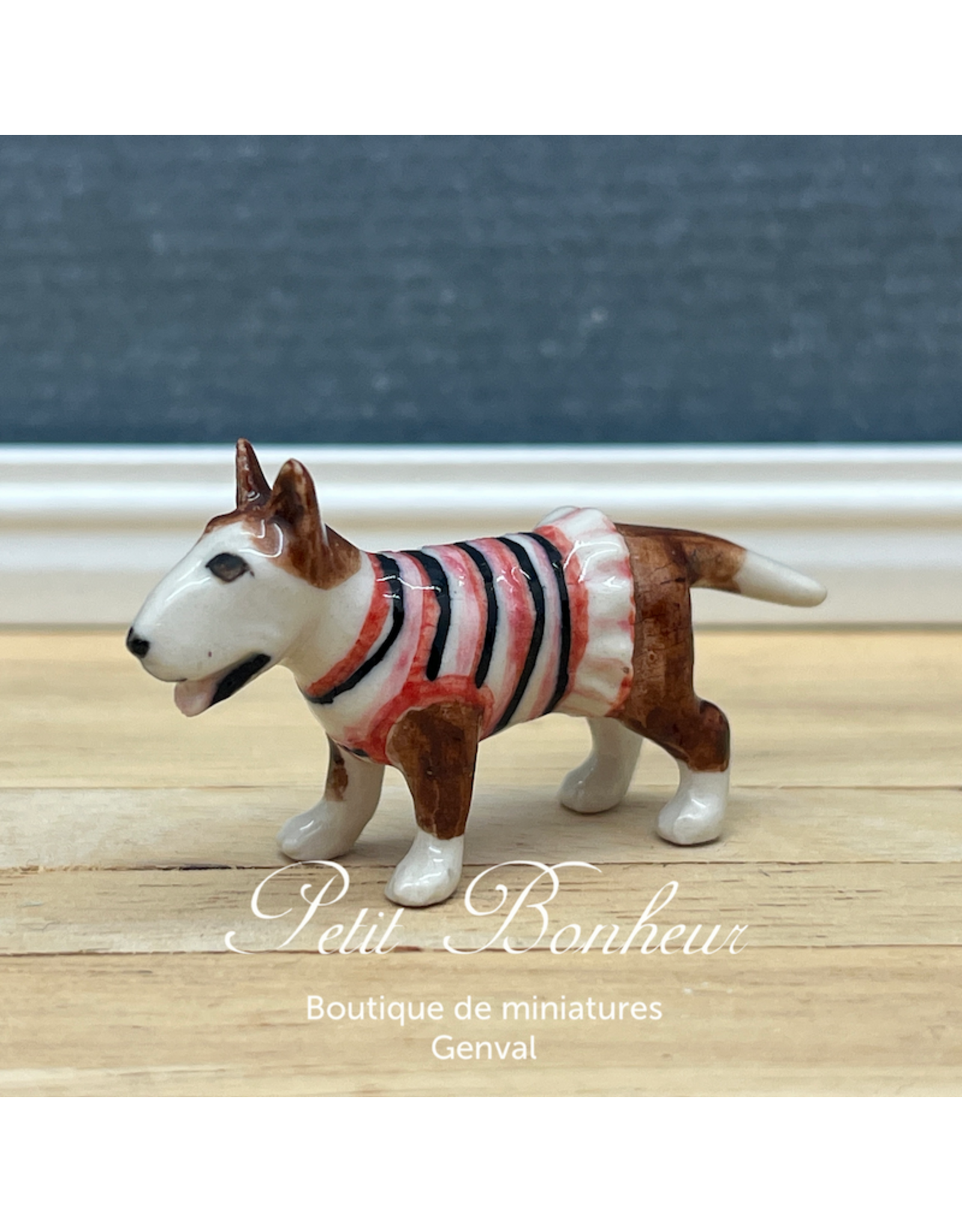 Klima Bull Terrier (Klima miniature porcelaine)