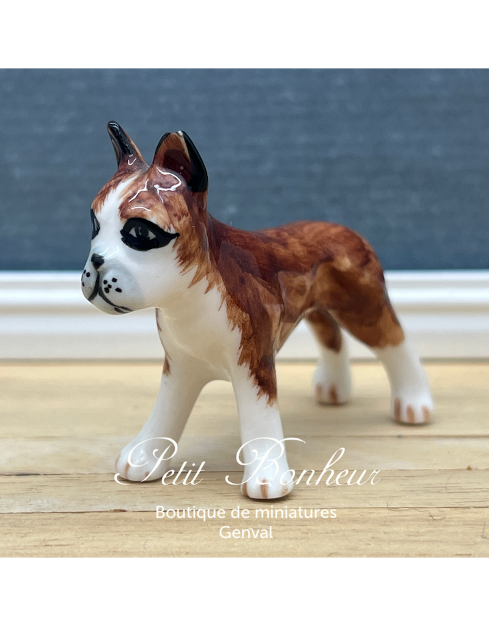 Klima Boxer (Klima miniature porcelaine)