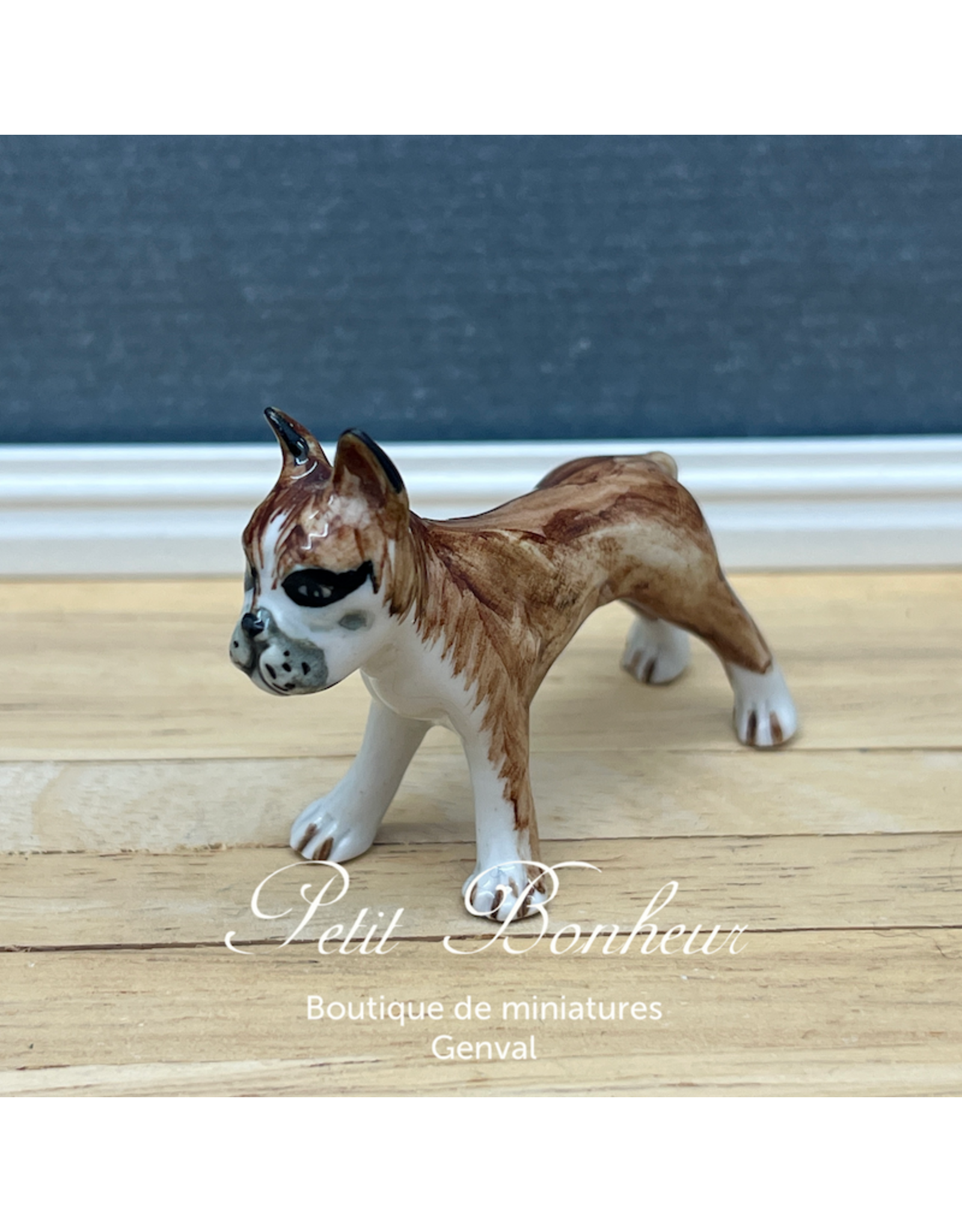Klima Boxer (Klima miniature porcelaine)