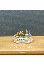 Plateau avec 8 parfums