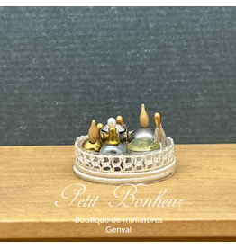 Plateau avec 8 parfums