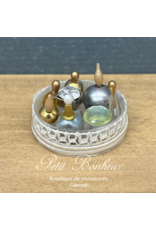 Plateau avec 8 parfums