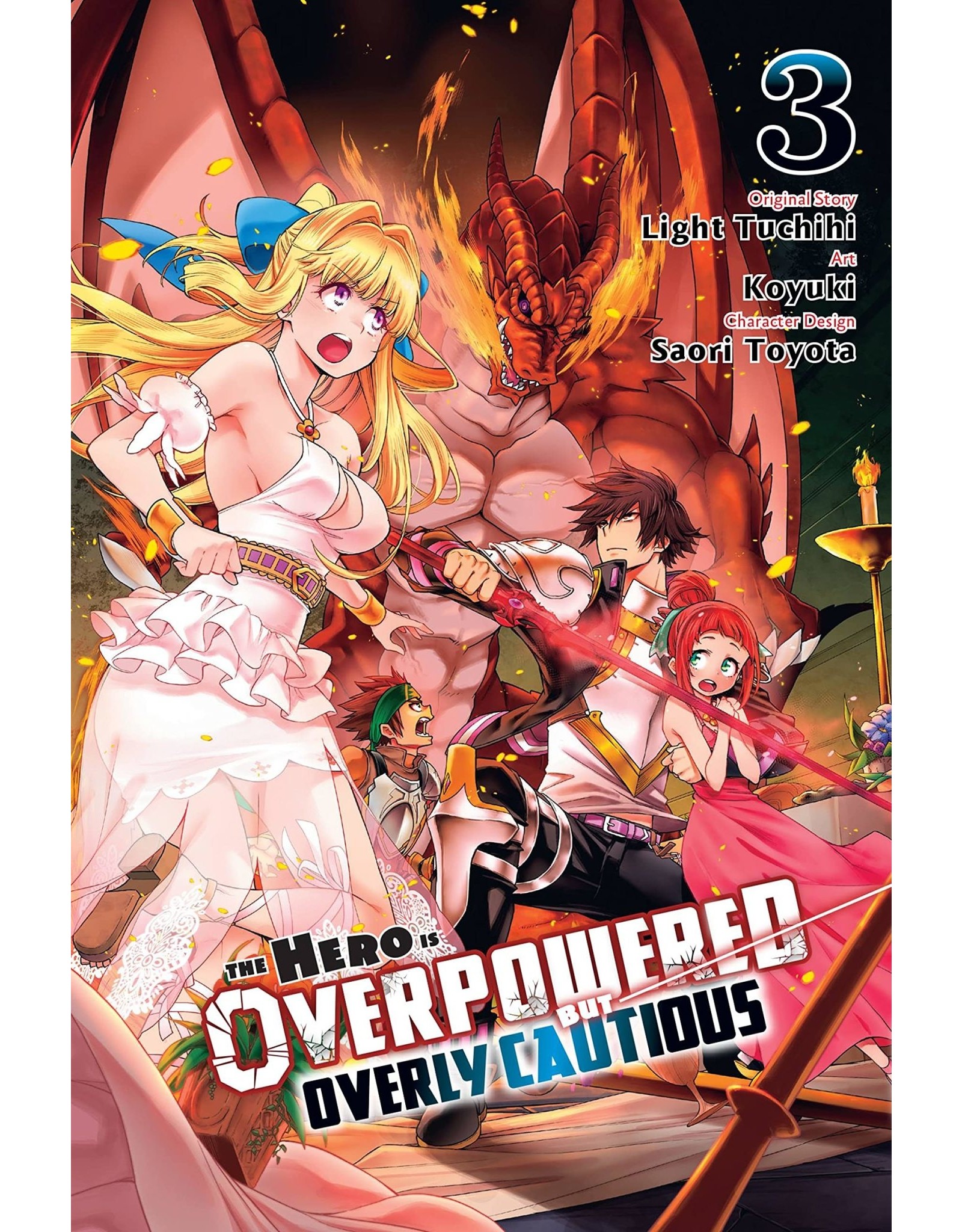 The Hero Is Overpowered but Overly Cautious 3 (English) - Manga