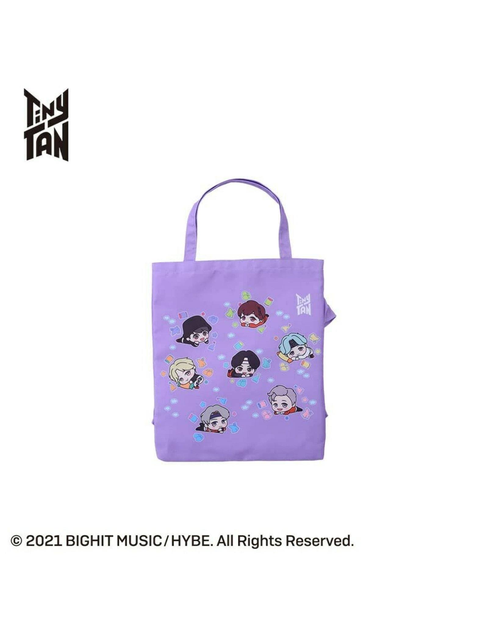 TinyTAN Dreaming Boys - Official Tote Bag - Purple