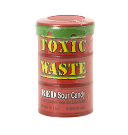 Toxic Waste - Red Sour Candy Drum - 42g