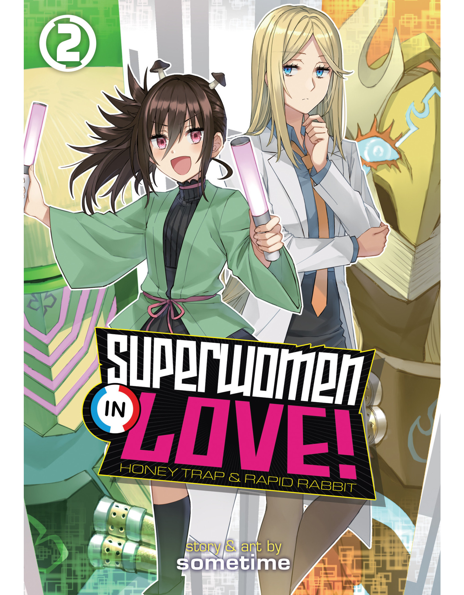 Superwomen in Love! 02 (Engelstalig) - Manga