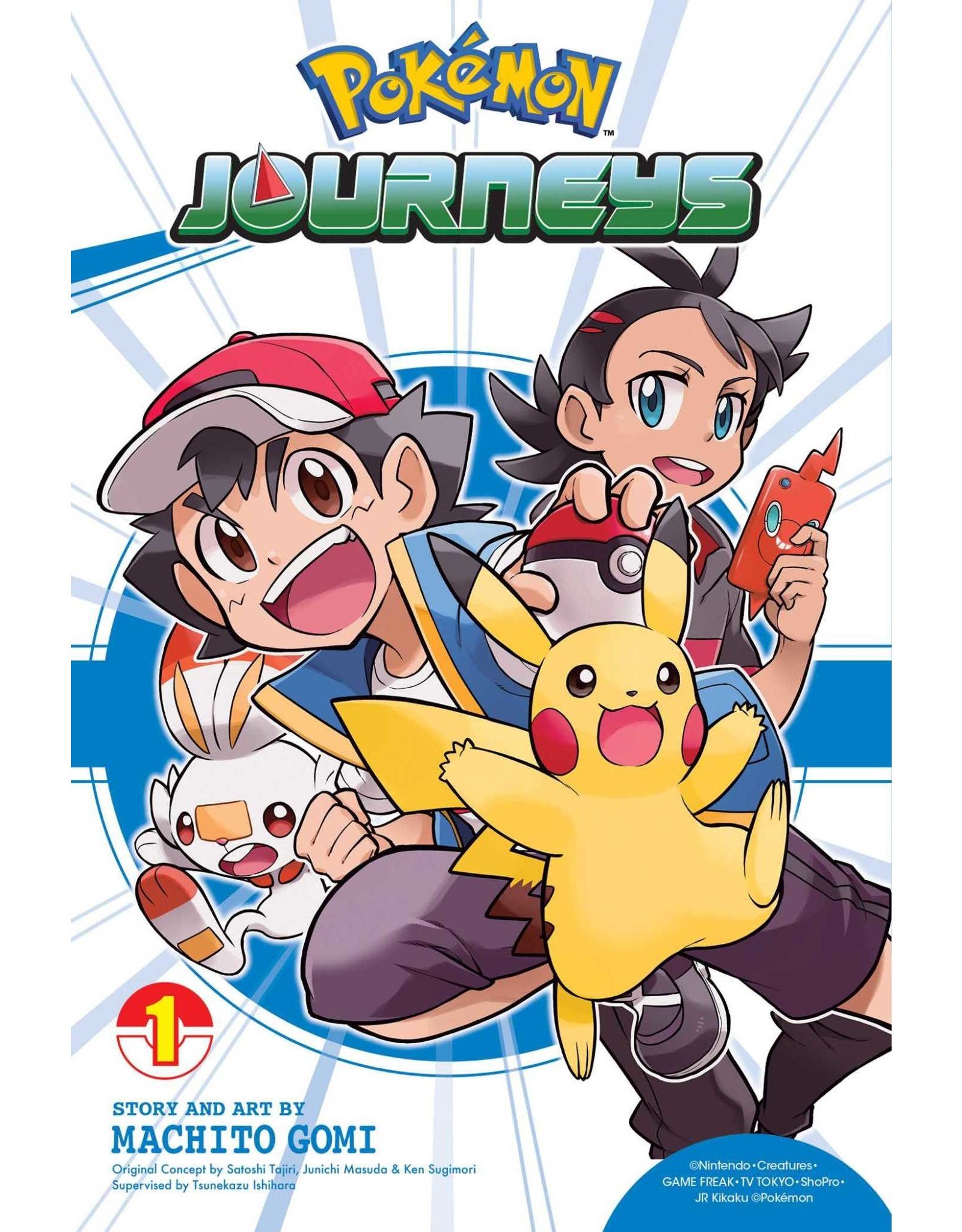 Pokémon Journeys 01 (English) - Manga