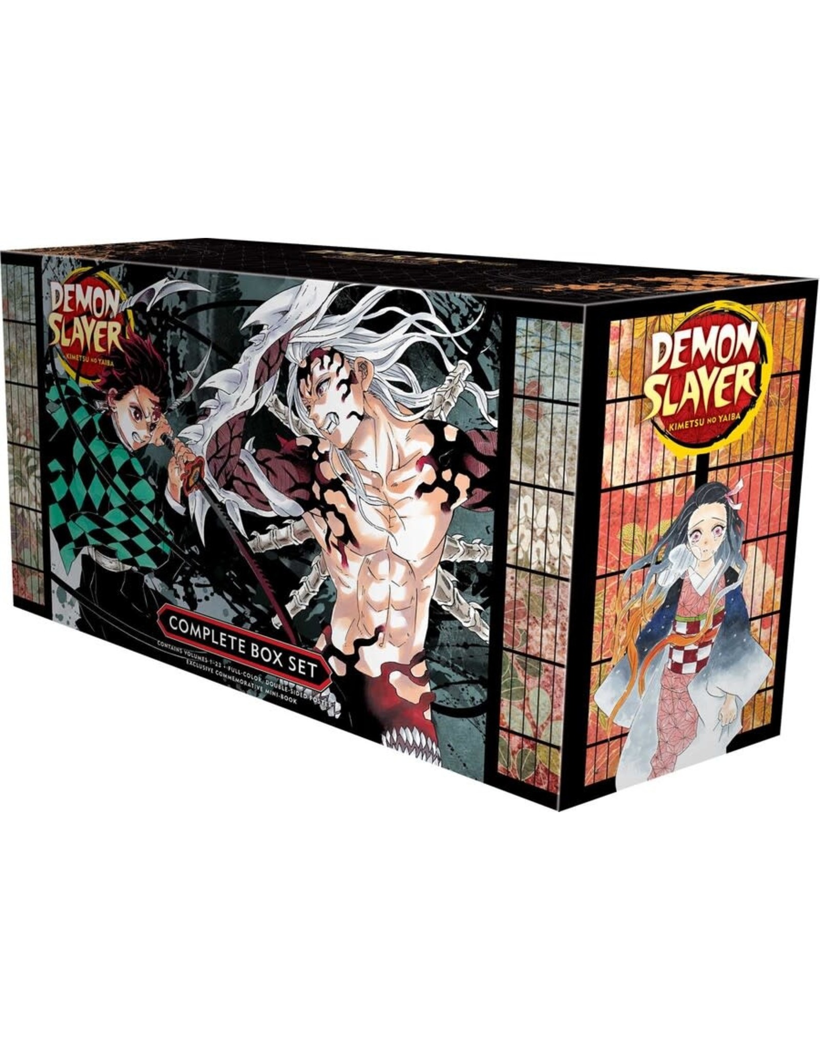 Demon slayer manga complete Box set including volume 1-23 with