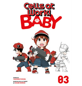 Cells At Work! Baby 03 (Engelstalig) - Manga