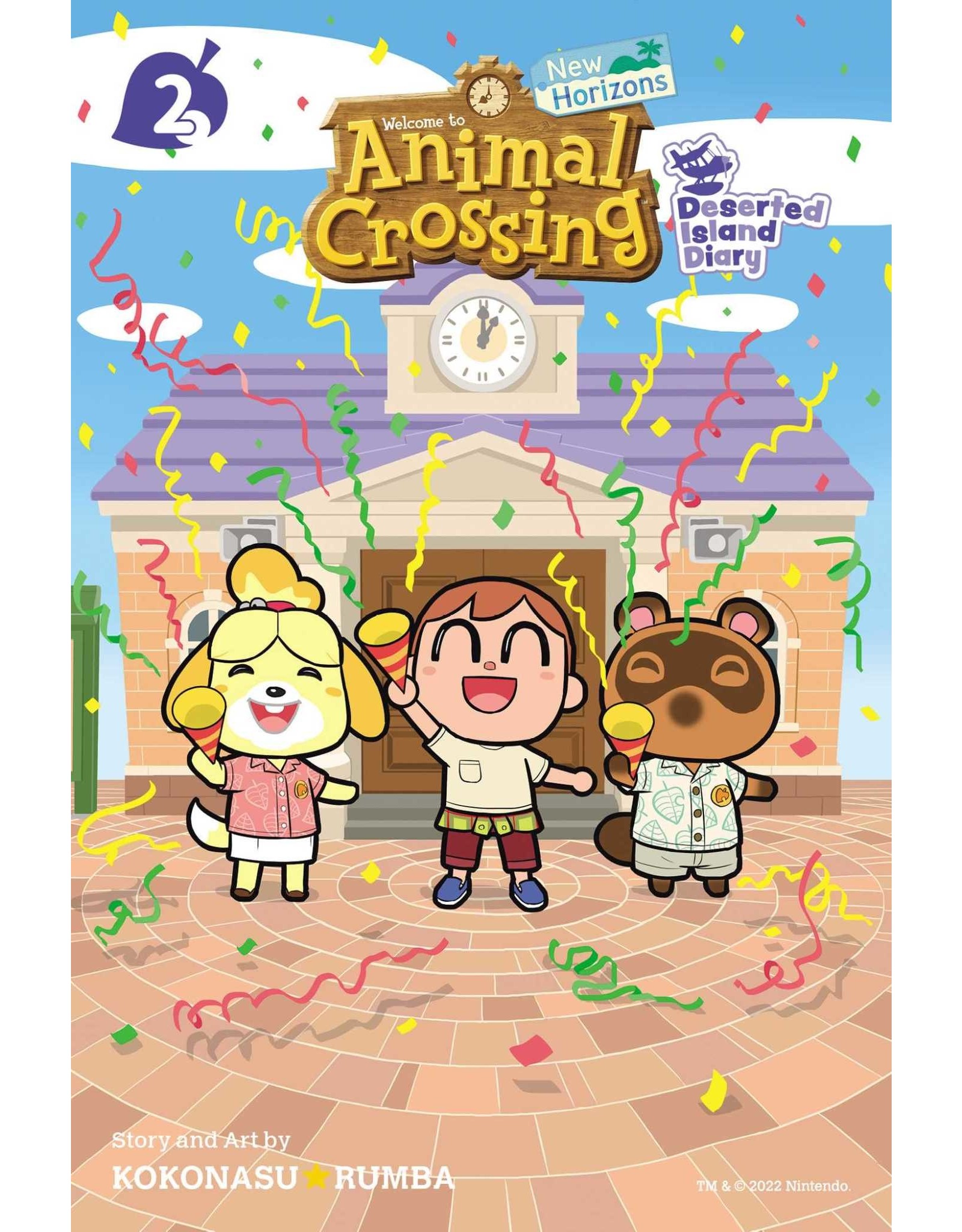 Animal Crossing: New Horizons: Deserted Island Diary 02 (English) - Manga