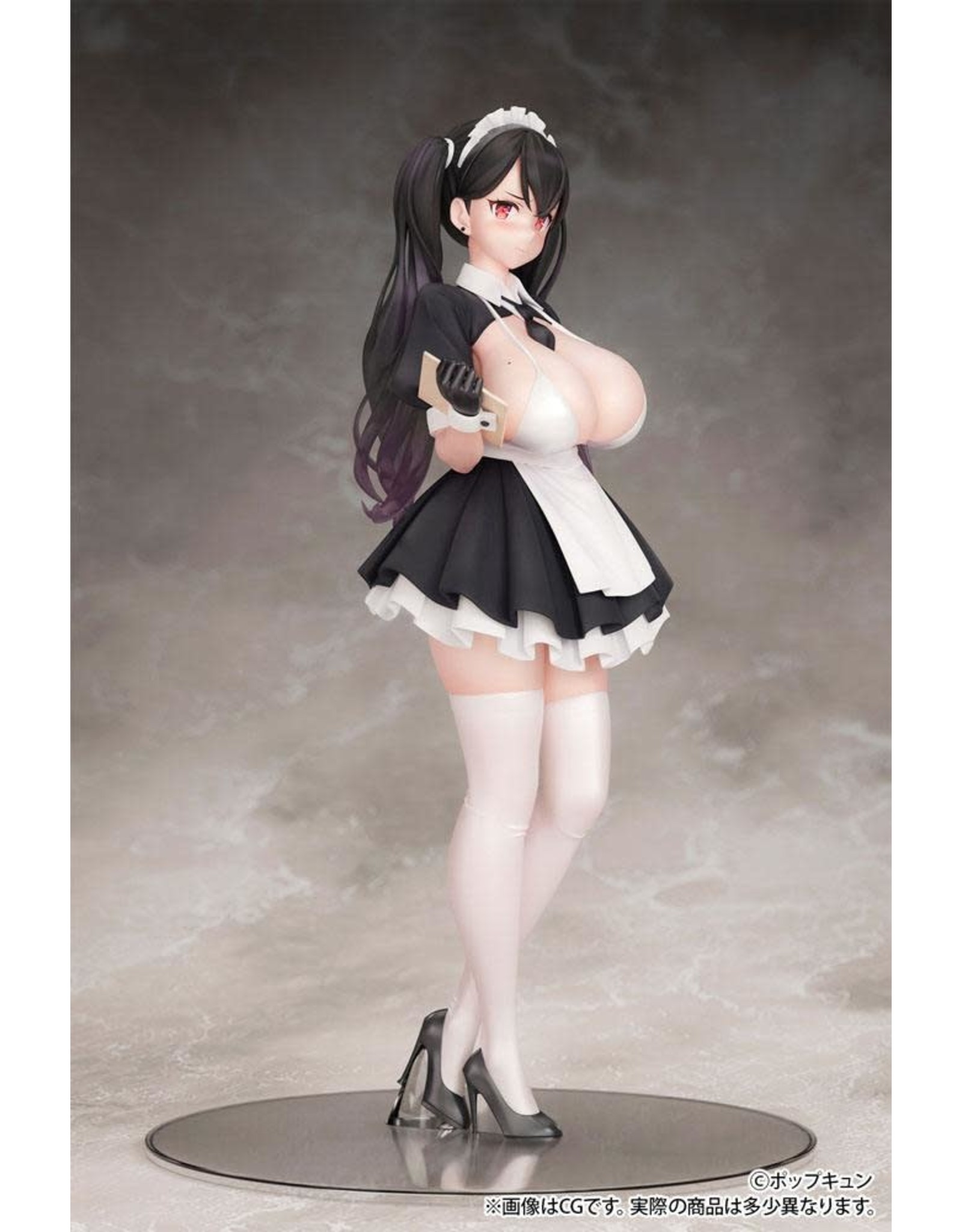 Maid Cafe Waitress Illustrated by Popqn - Original Character Statue 1/6 - B'full by Fots Japan - 27 cm