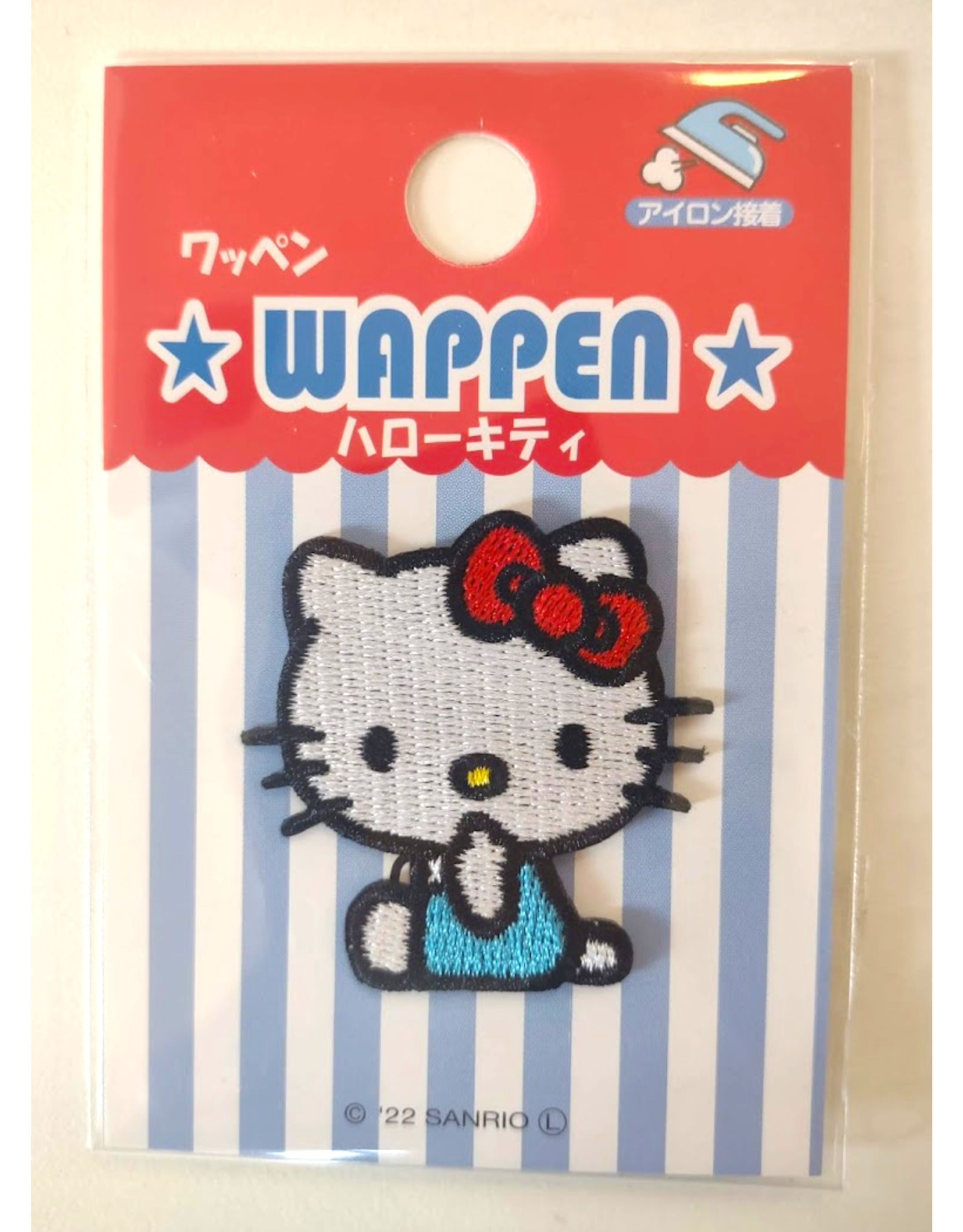 Sanrio - Hello Kitty Sitting - Wappen Embroidery Applique