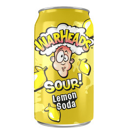 Warheads Sour Soda - Lemon - 355ml