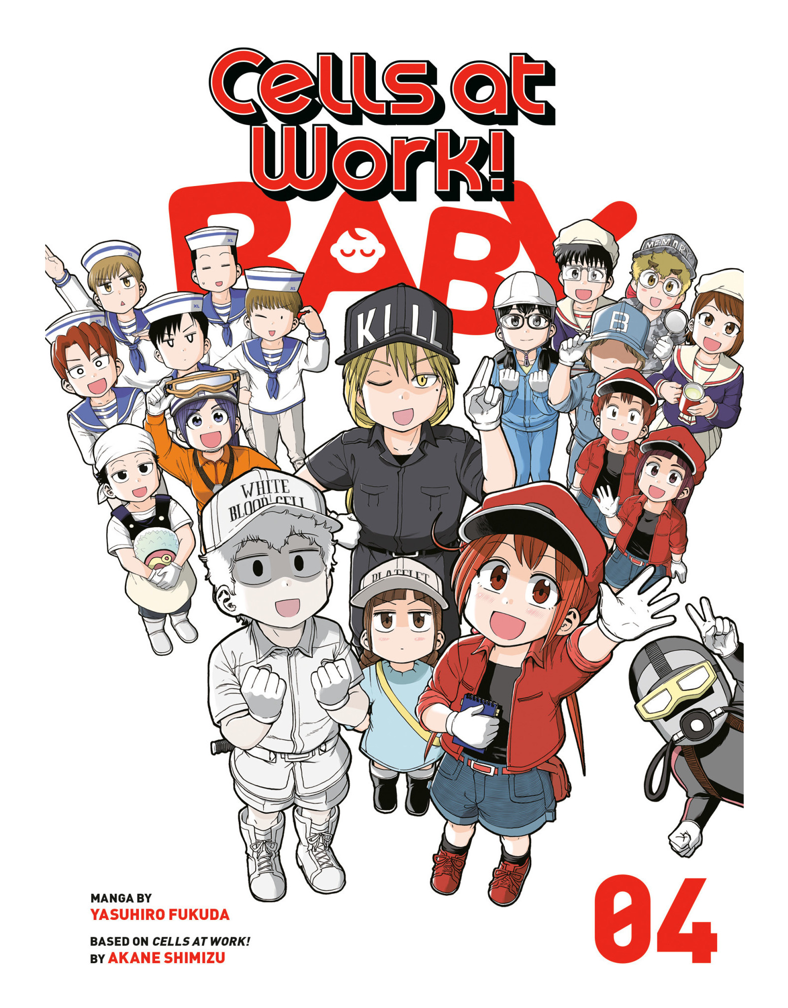 Cells At Work! Baby 04 (English) - Manga