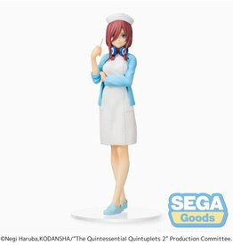 The Quintessential Quintuplets - Miku Nakano Nurse Version - Super Premium PVC Statue - 21 cm