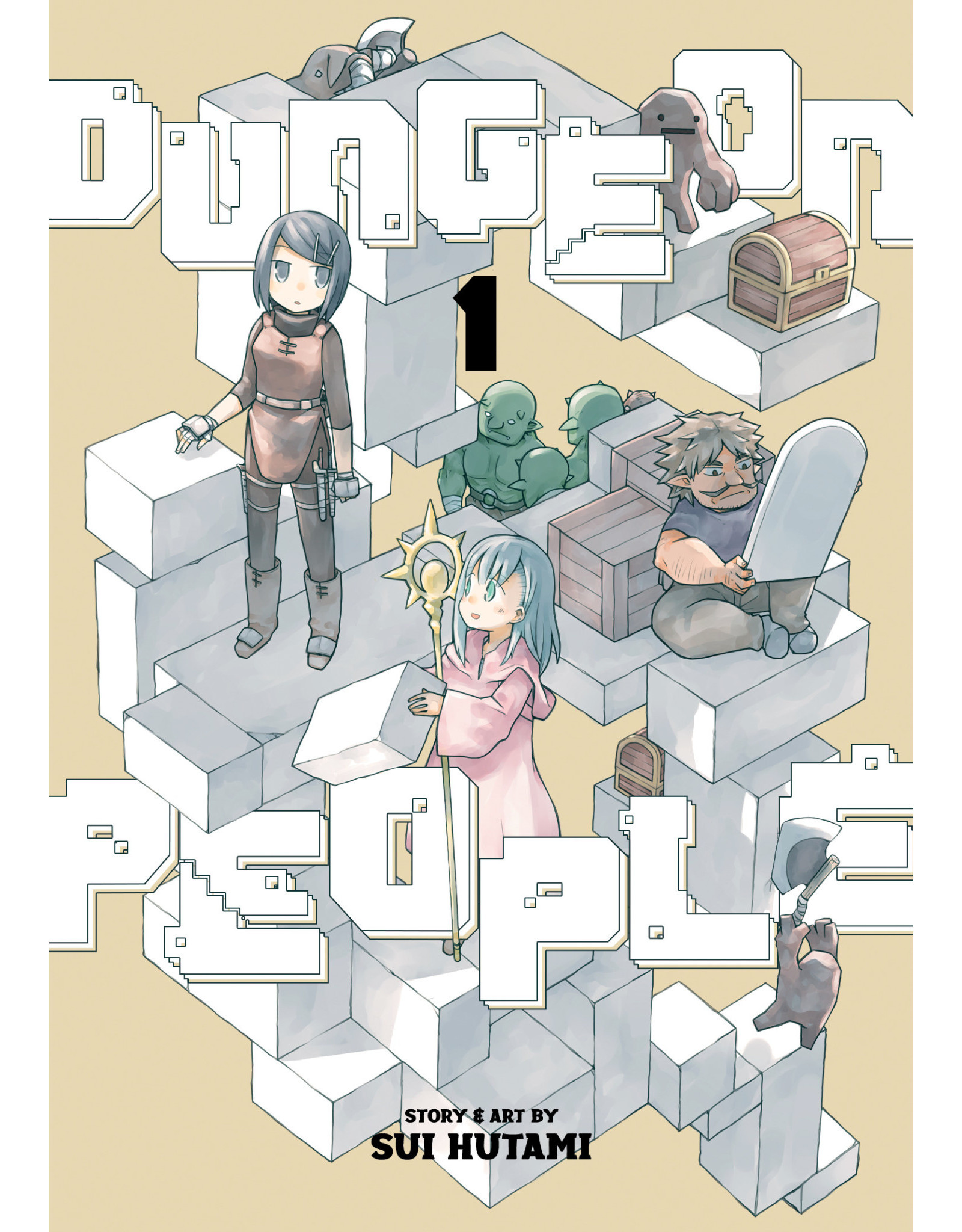 Dungeon People 01 (Engelstalig) - Manga
