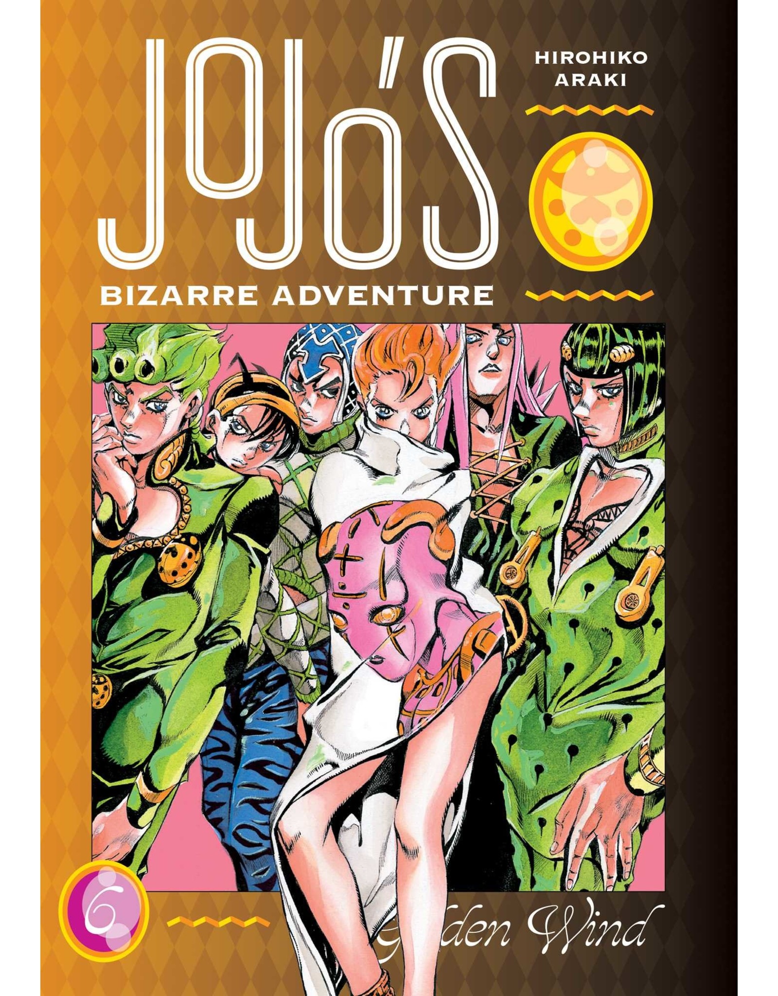 Jojo's Bizarre Adventure - Part 5: Golden Wind - Volume 6 - Hardcover (English) - Manga