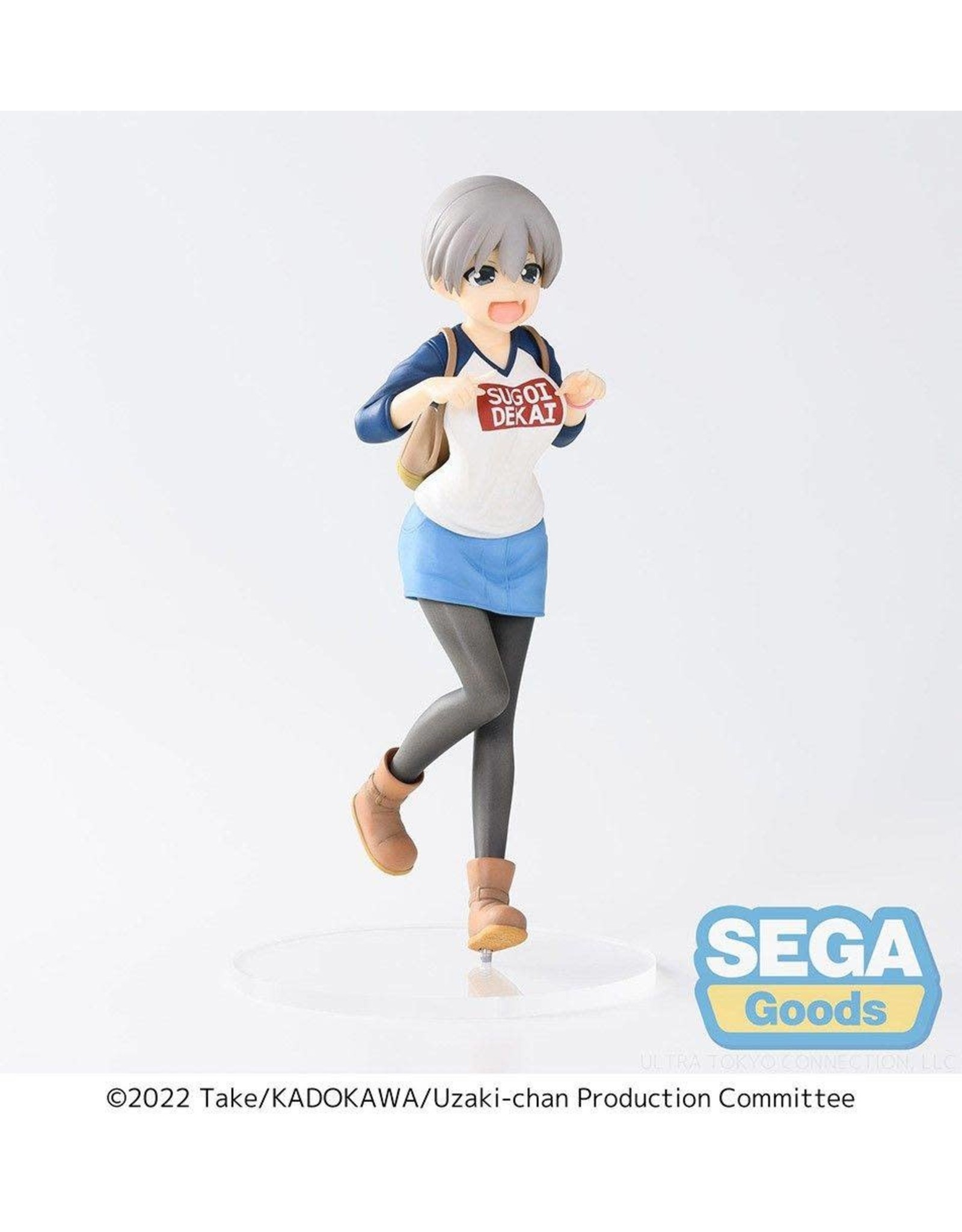 Uzaki-chan Wants to Hang Out! - Hana Uzaki Laughing - SPM Figure - 25 cm