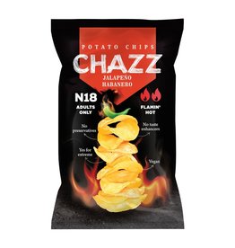 Chazz Adults Only Jalapeño Habanero Chips - 90g