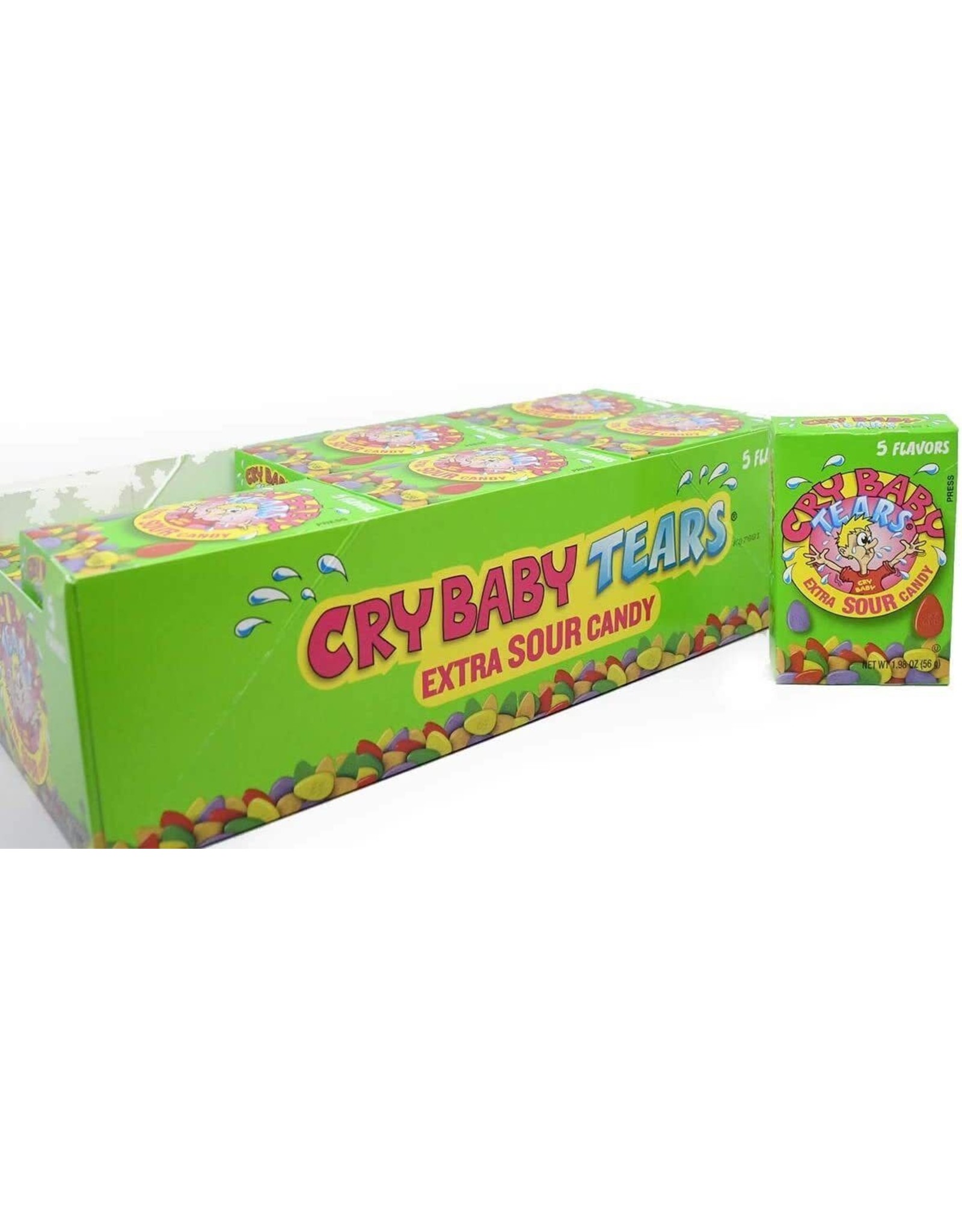 Cry Baby Extra Sour Tears - 5 Flavors - 56g