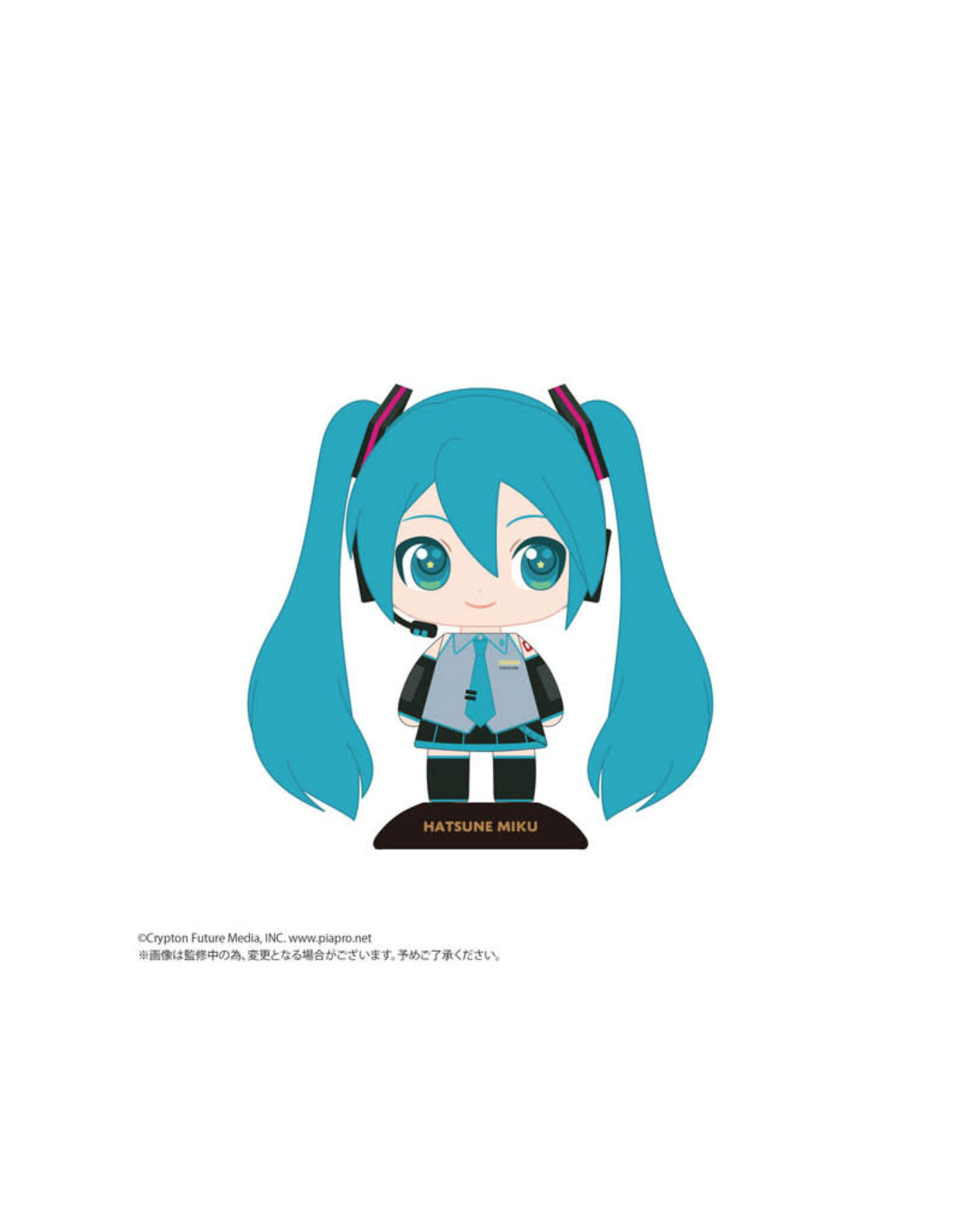 Hatsune Miku - Yura Yura Head Figure - 11 cm