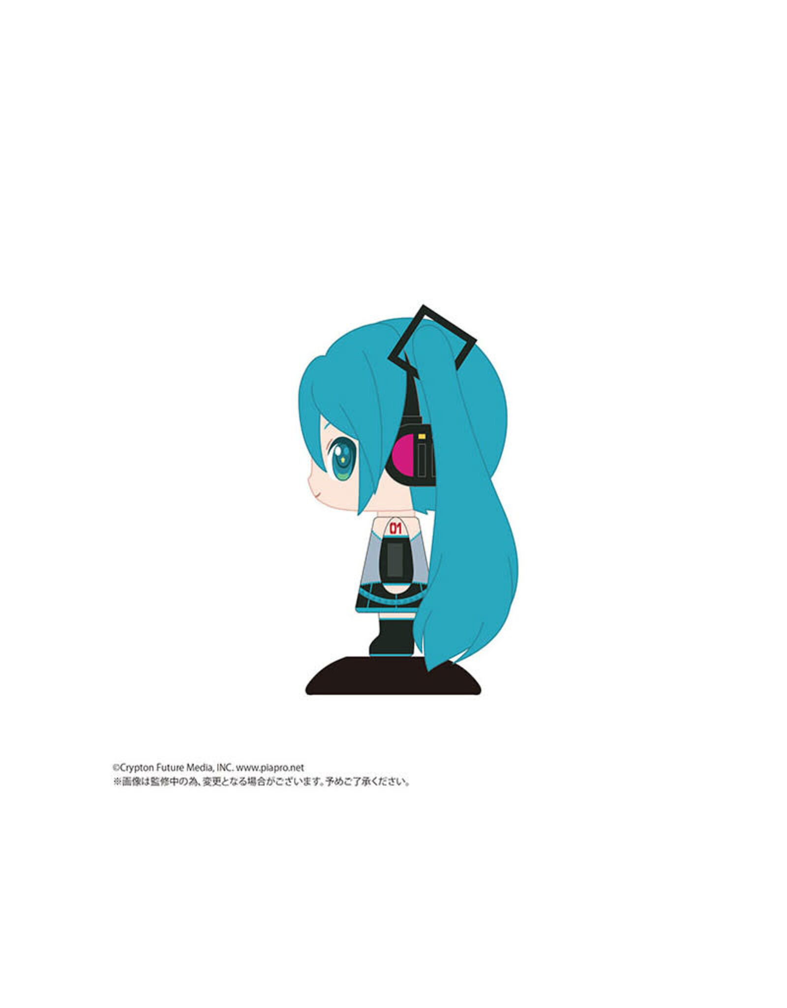 Hatsune Miku - Yura Yura Head Figure - 11 cm