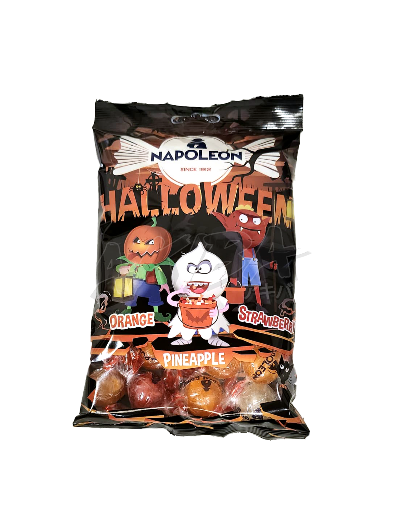 Napoleon - Halloween Pack With Orange, Pineapple & Strawberry Flavor - 200g