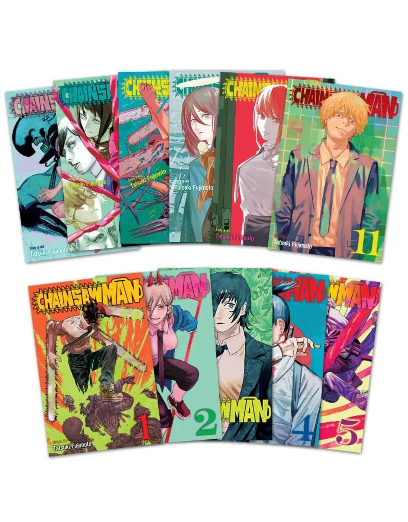Chainsaw Man Manga Box Set 01 - Volumes 01-11 (English) - Manga