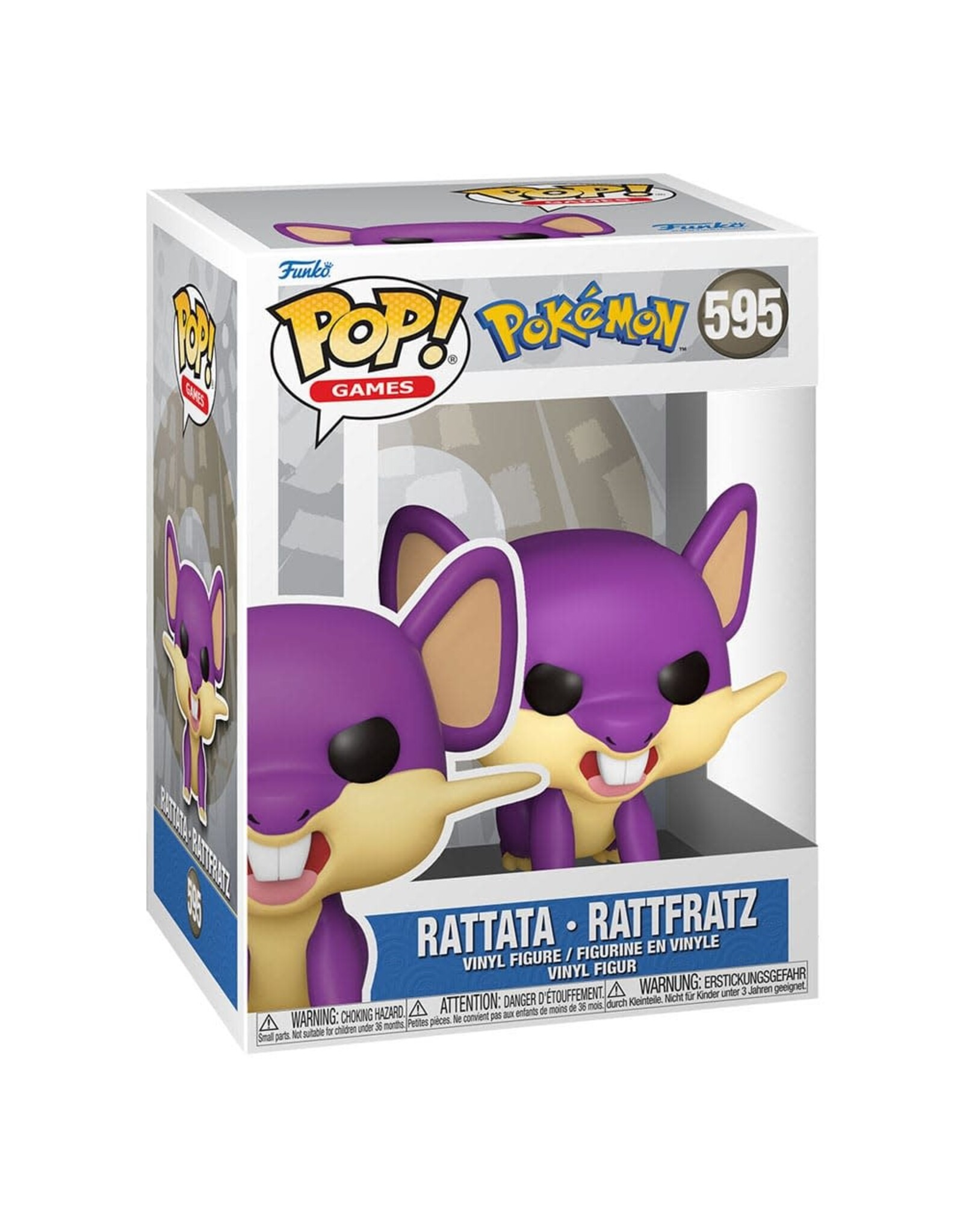 Pokémon - Funko Pop! Games 595 - Rattata