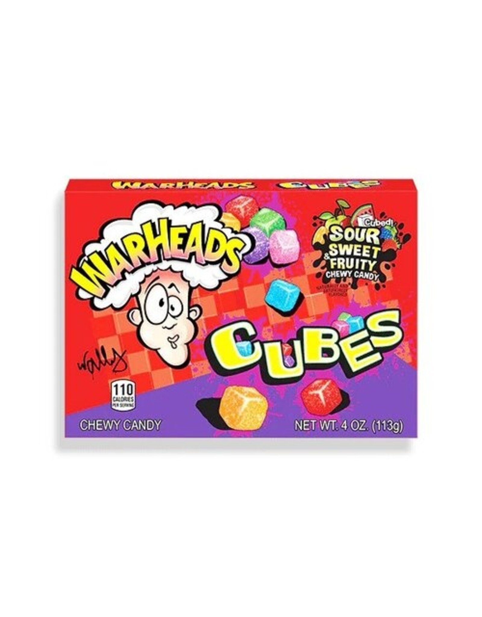 Warheads Chewy Cubes - 113g