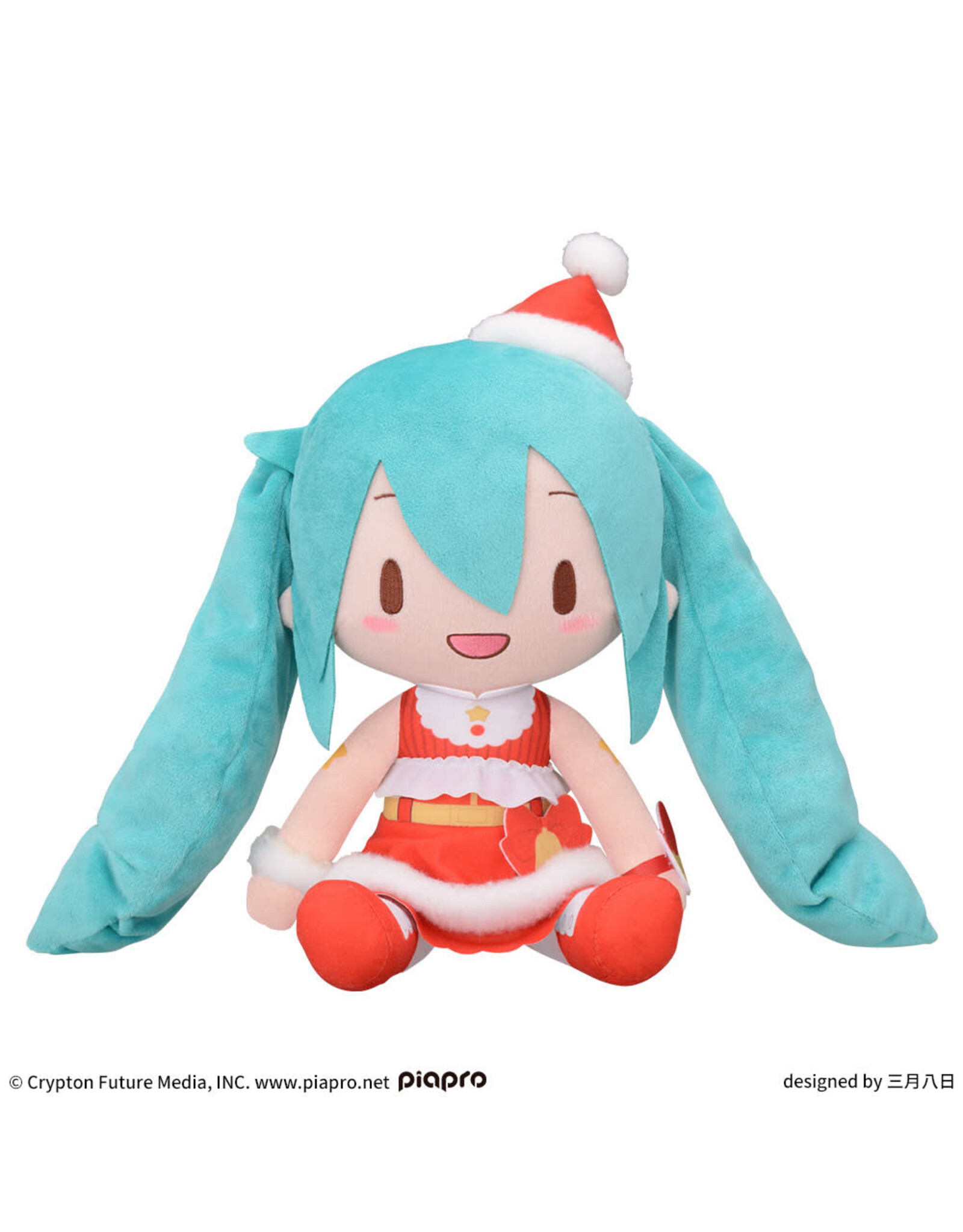 Hatsune Miku Christmas 2023 Fluffy Plush - 30cm