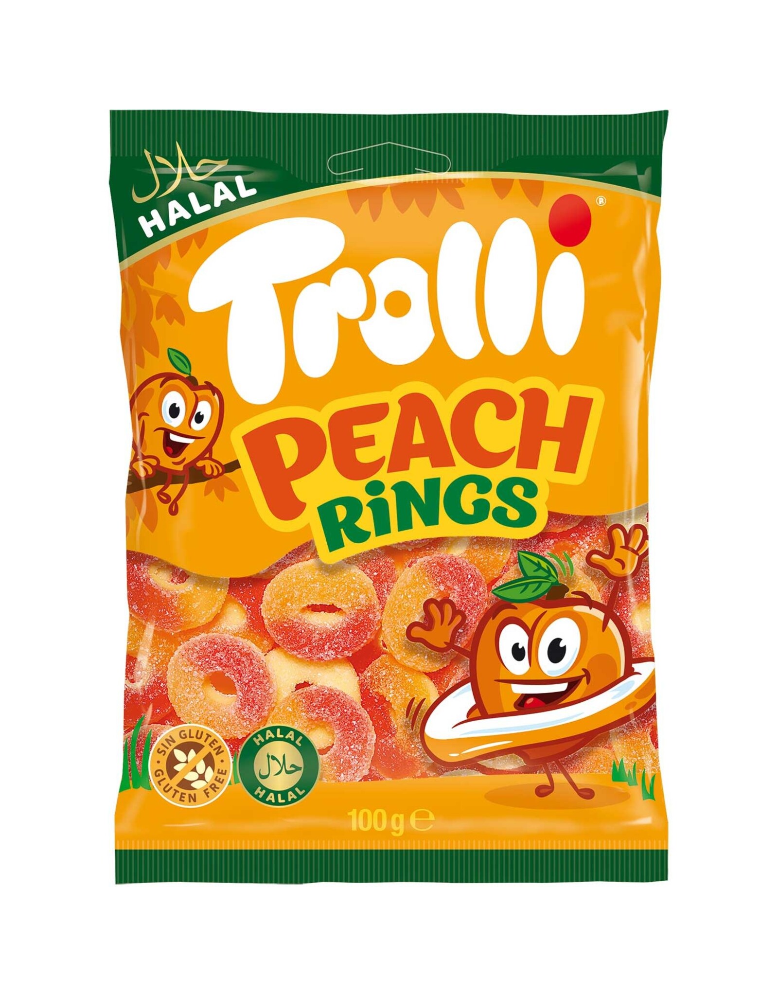 Trolli Peach Rings - 100g