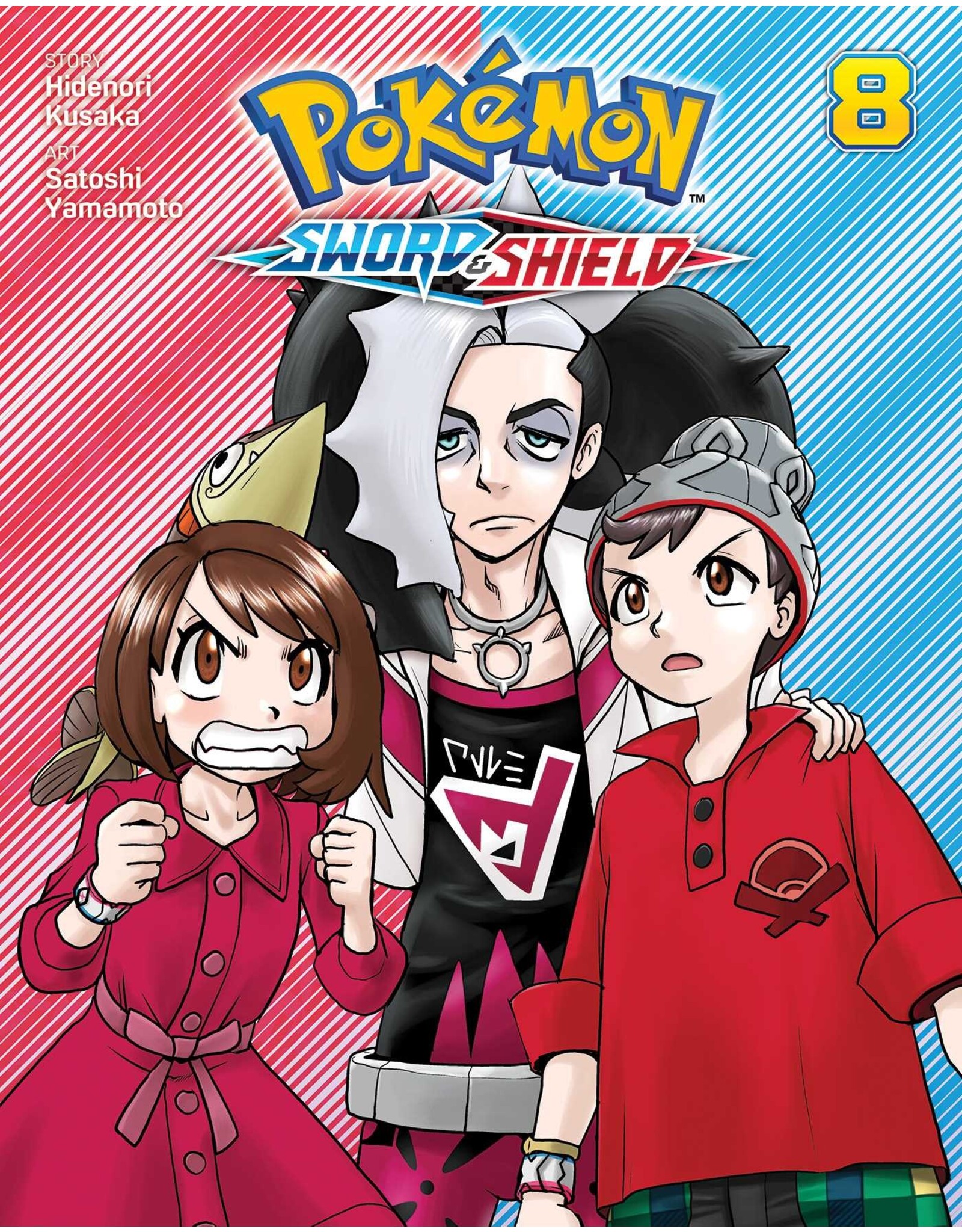 Pokémon Sword & Shield 08 (Engelstalig) - Manga