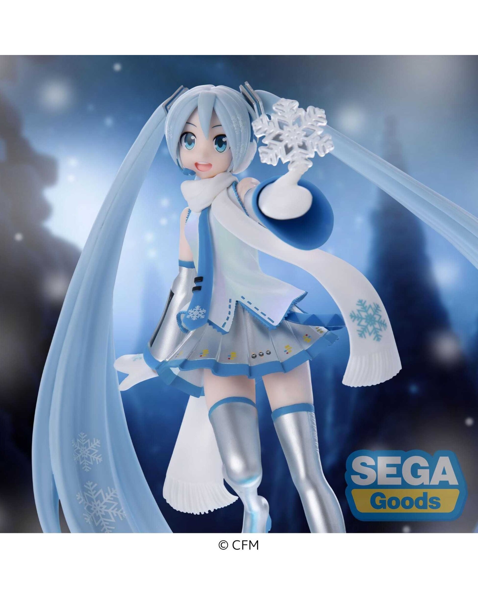 Hatsune Miku - Snow Miku Sky Town Ver. - Luminasta PVC Statue - 22cm