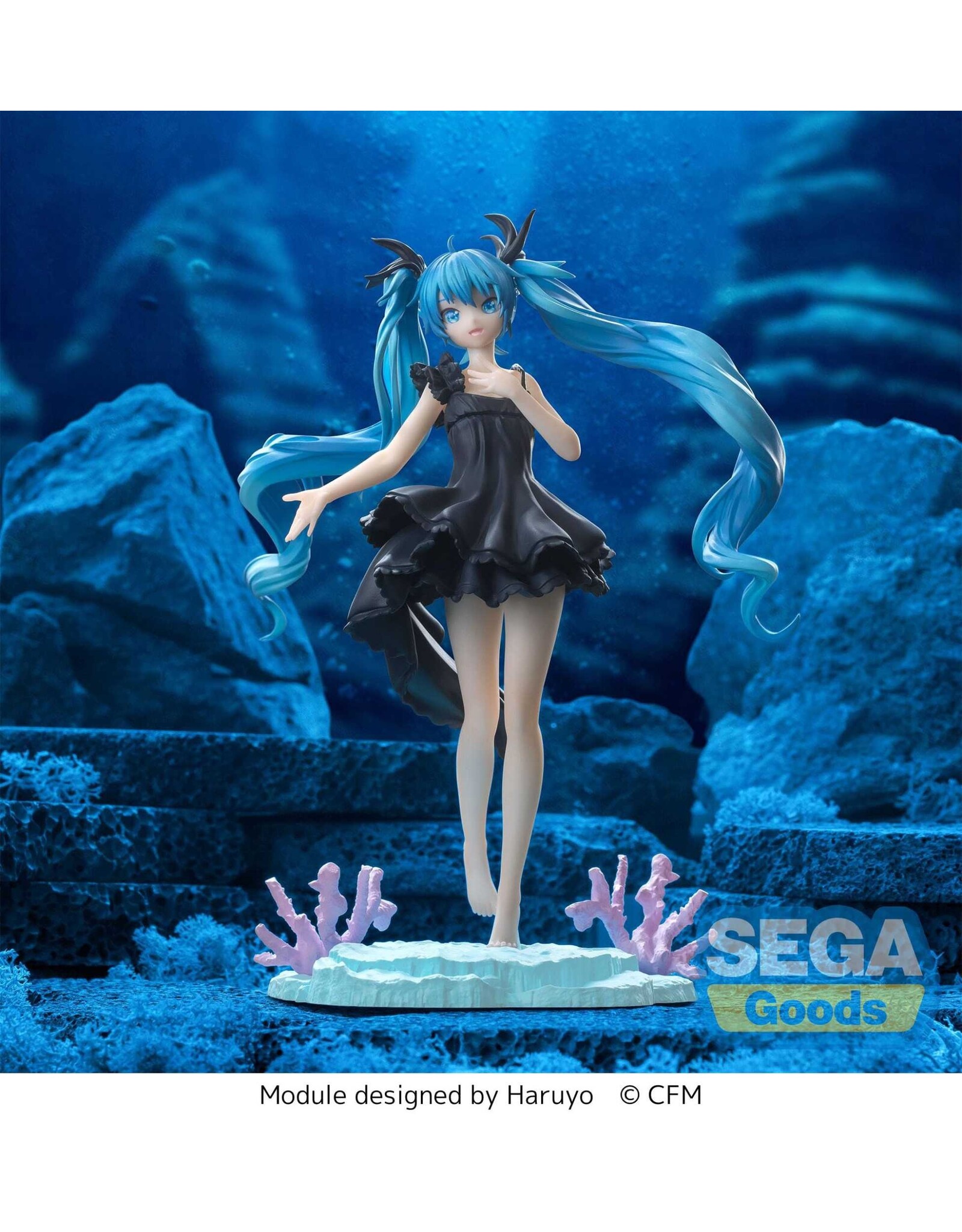 Hatsune Miku - Miku DIVA MEGA 39's Deep Sea Girl - PVC Statue - 18cm