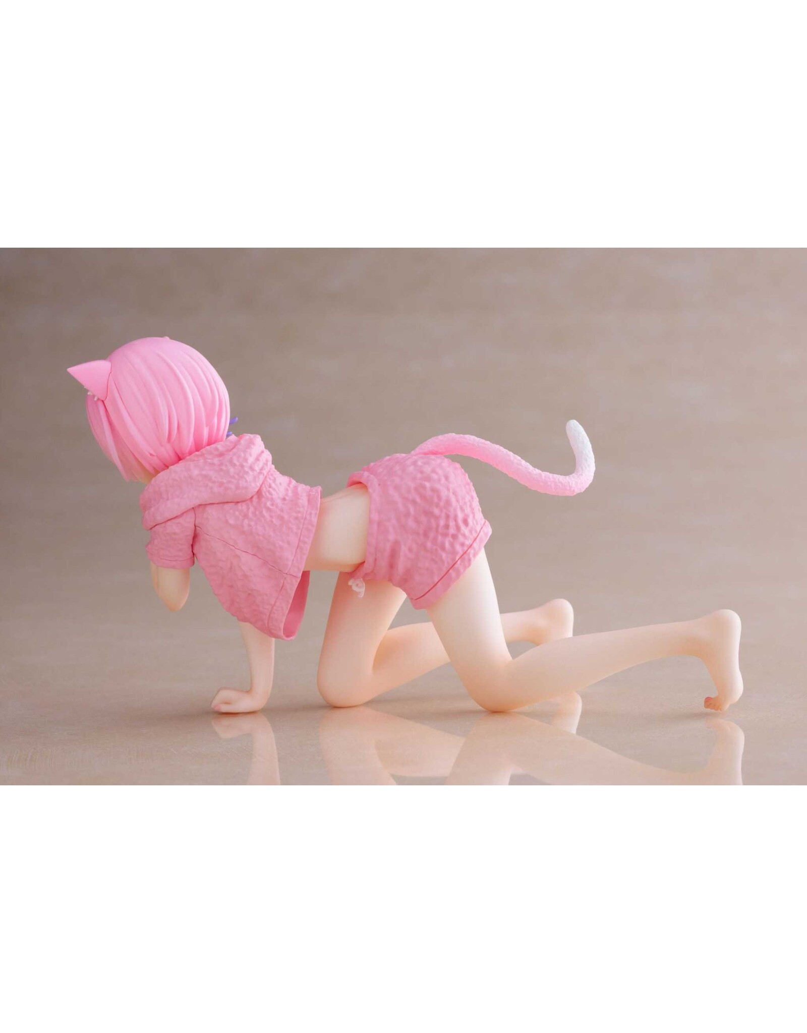 Re:Zero Starting Life in Another World - Desktop Cute Ram (Cat Roomwear Ver.) - PVC Figure - 13 cm