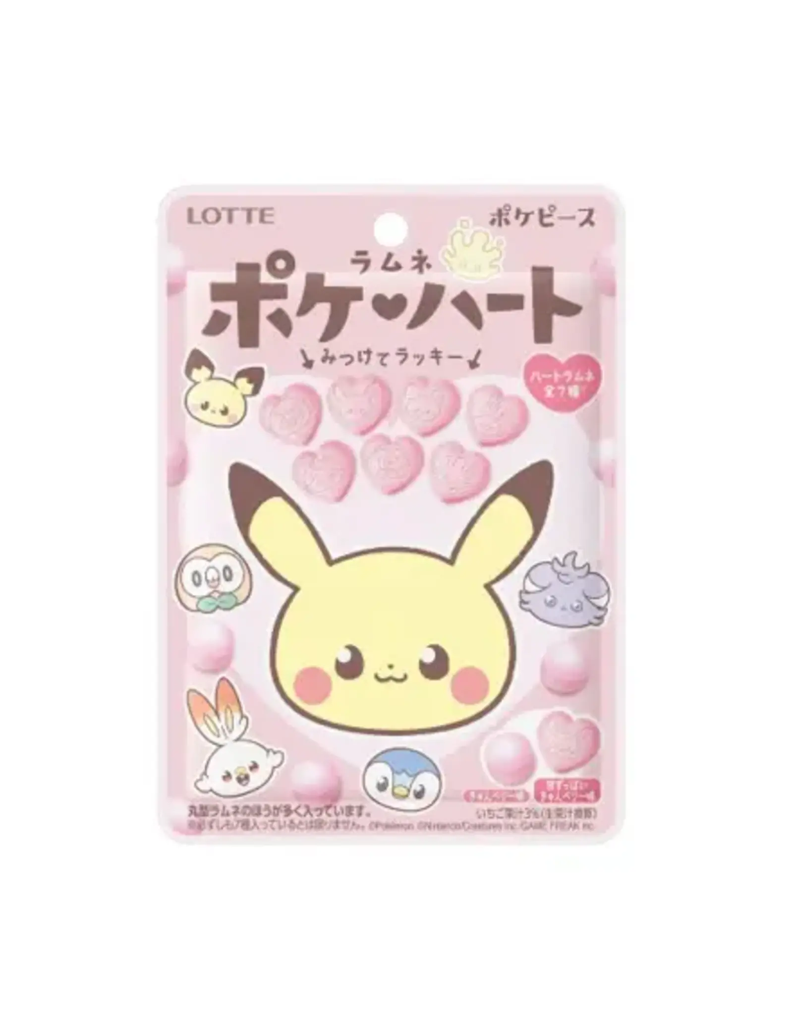 Pokemon Heart Ramune Candy - 40g