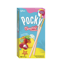 Pocky Sunshine Paradise - Peach, Lychee & Elderflowers Flavour - 31g