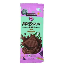 Mr Beast Feastables Chocolate Bar -  Milk Chocolate - 60g