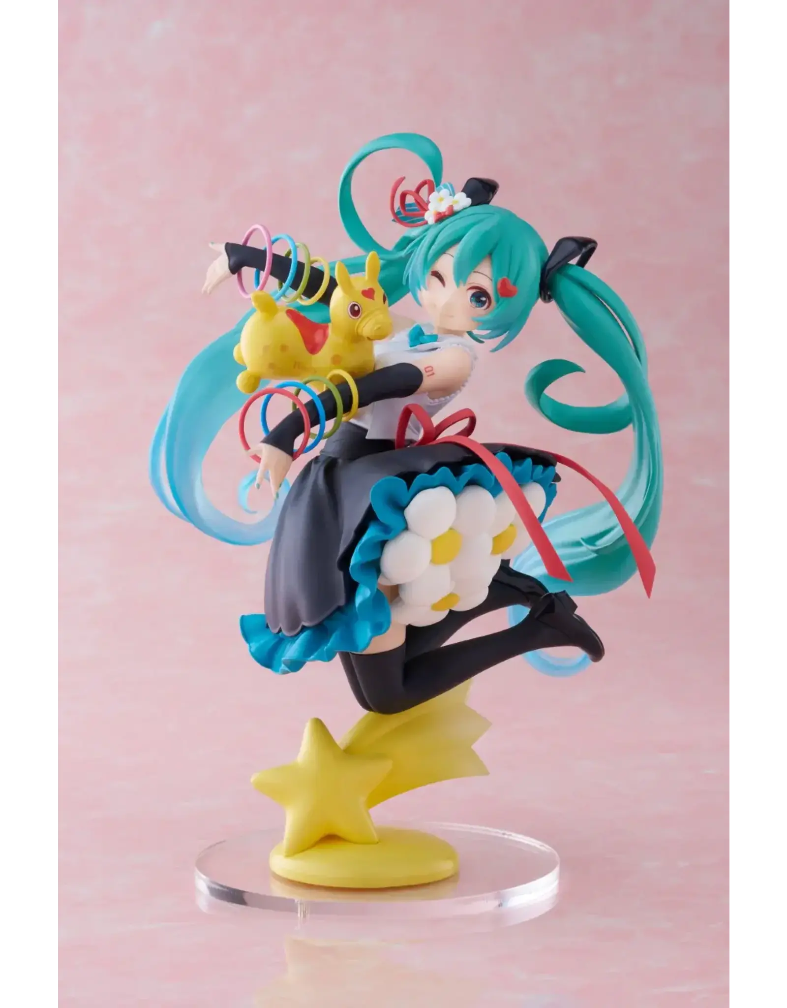 Hatsune Miku - Miku x Rody 39/Thank You - AMP+ PVC Statue - 20 cm