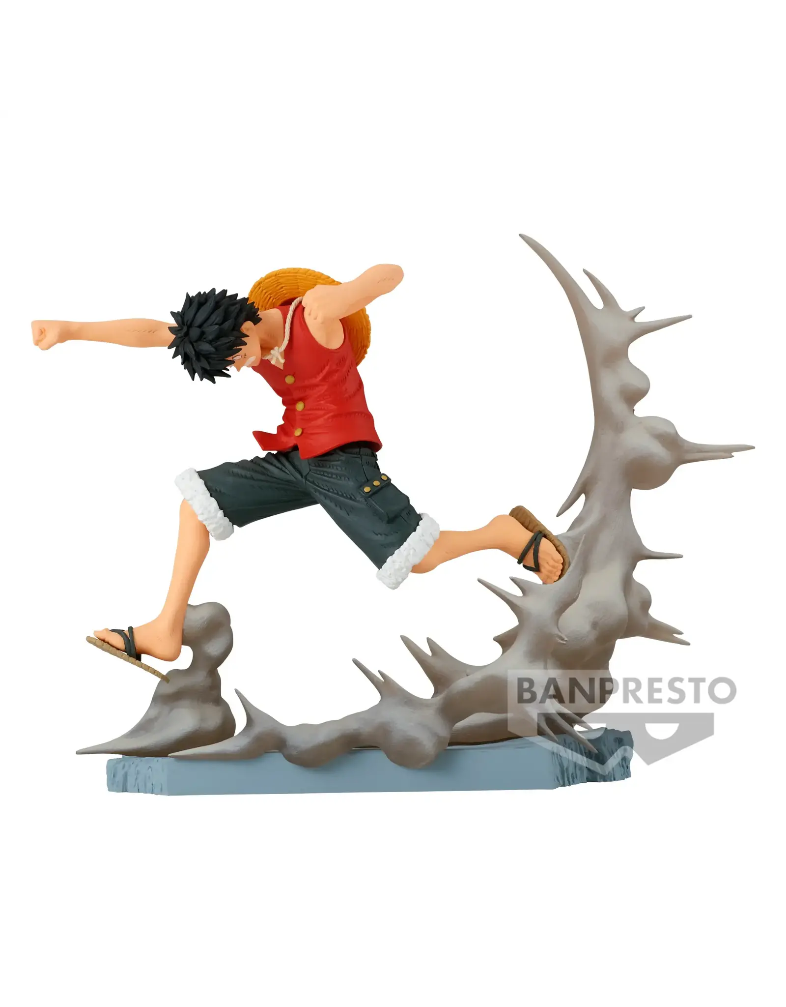 One Piece - Senkozekkei - Monkey D. Luffy - PVC Statue - 8 cm