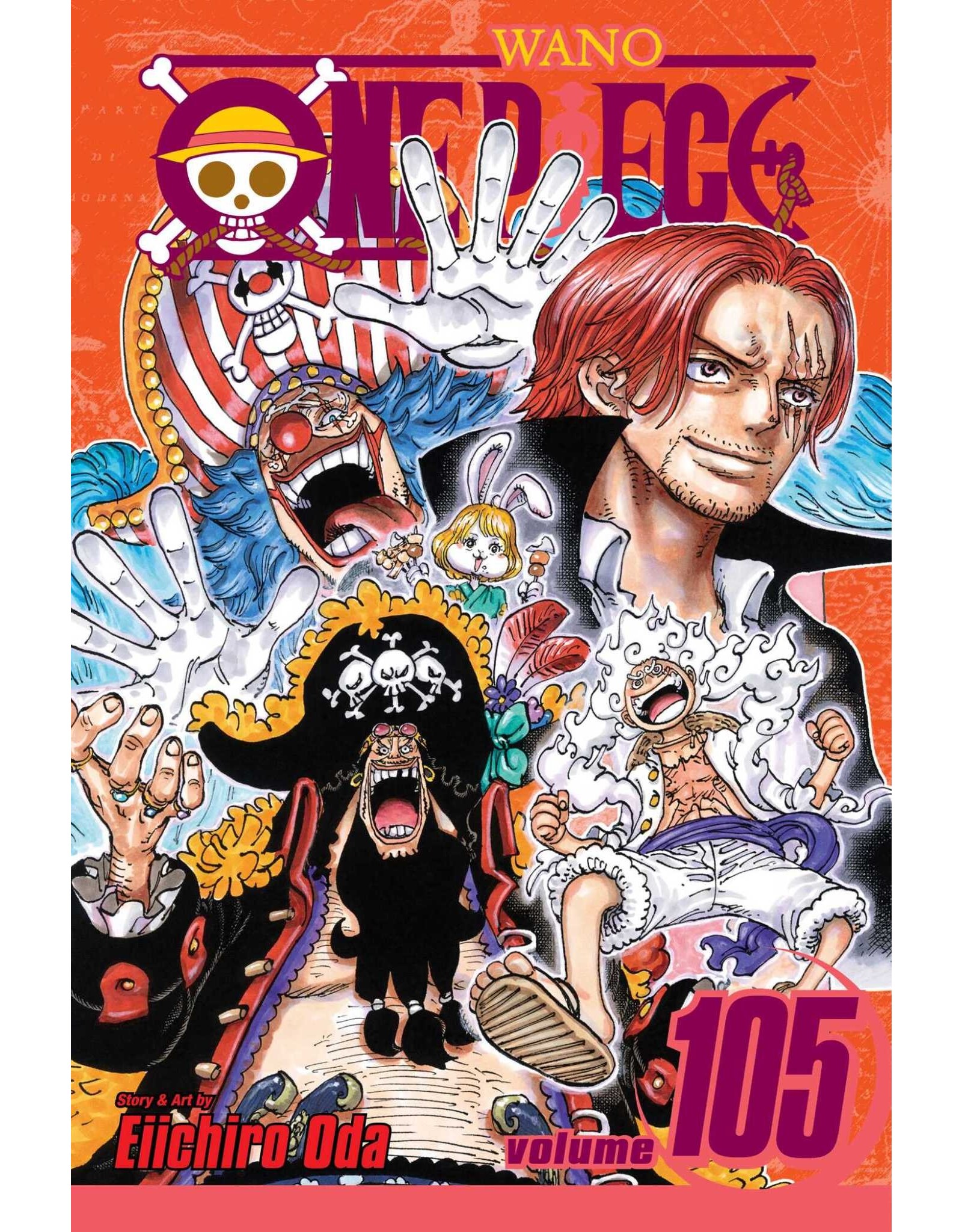 One Piece 105 (Engelstalig) - Manga