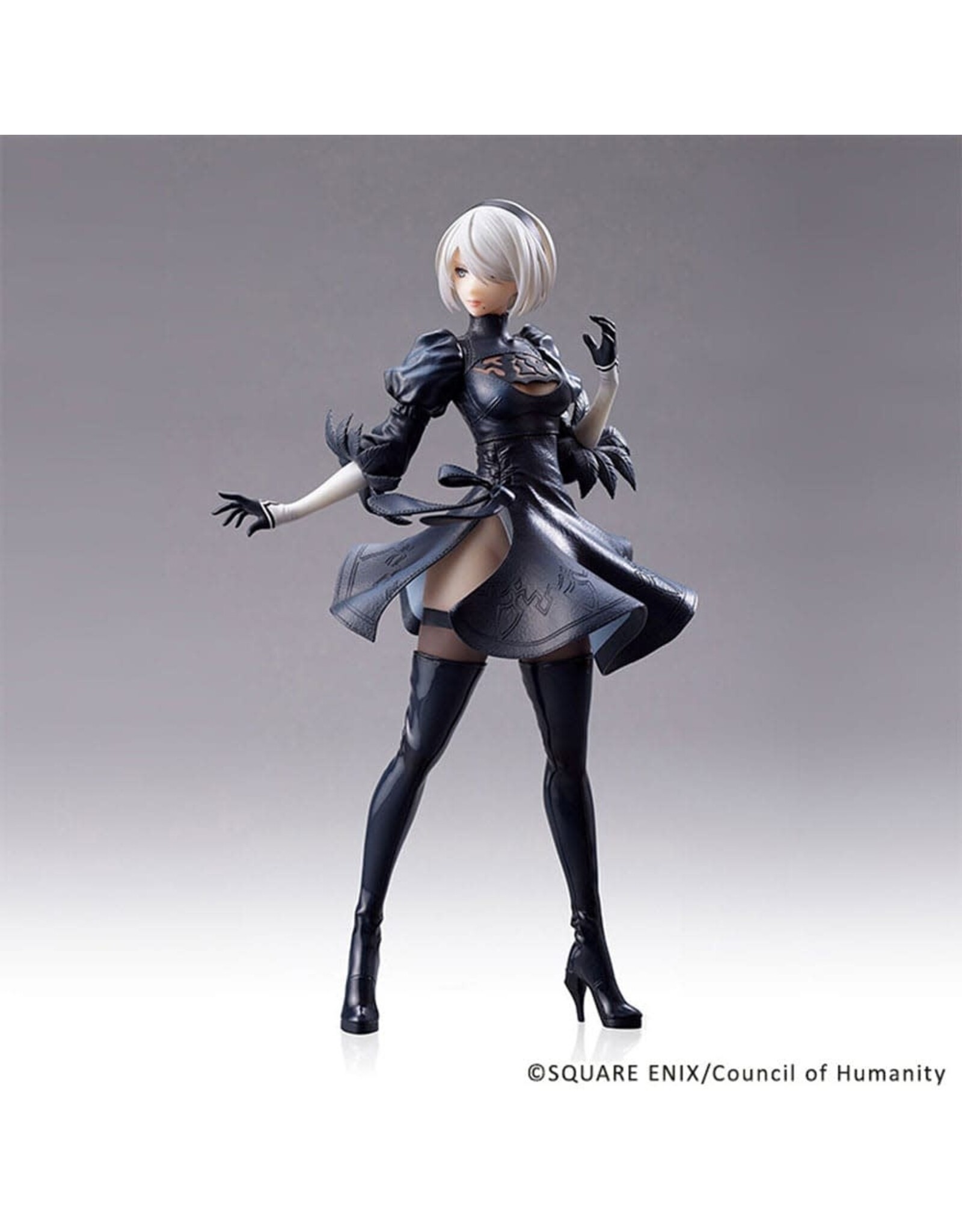 NieR:Automata - 2B (YoRHa No.2 Type B) Ver. 1.1a Goggles Ver. PVC Statue - 30 cm