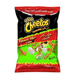 Cheetos Crunchy Flamin' Hot Lime - 190g