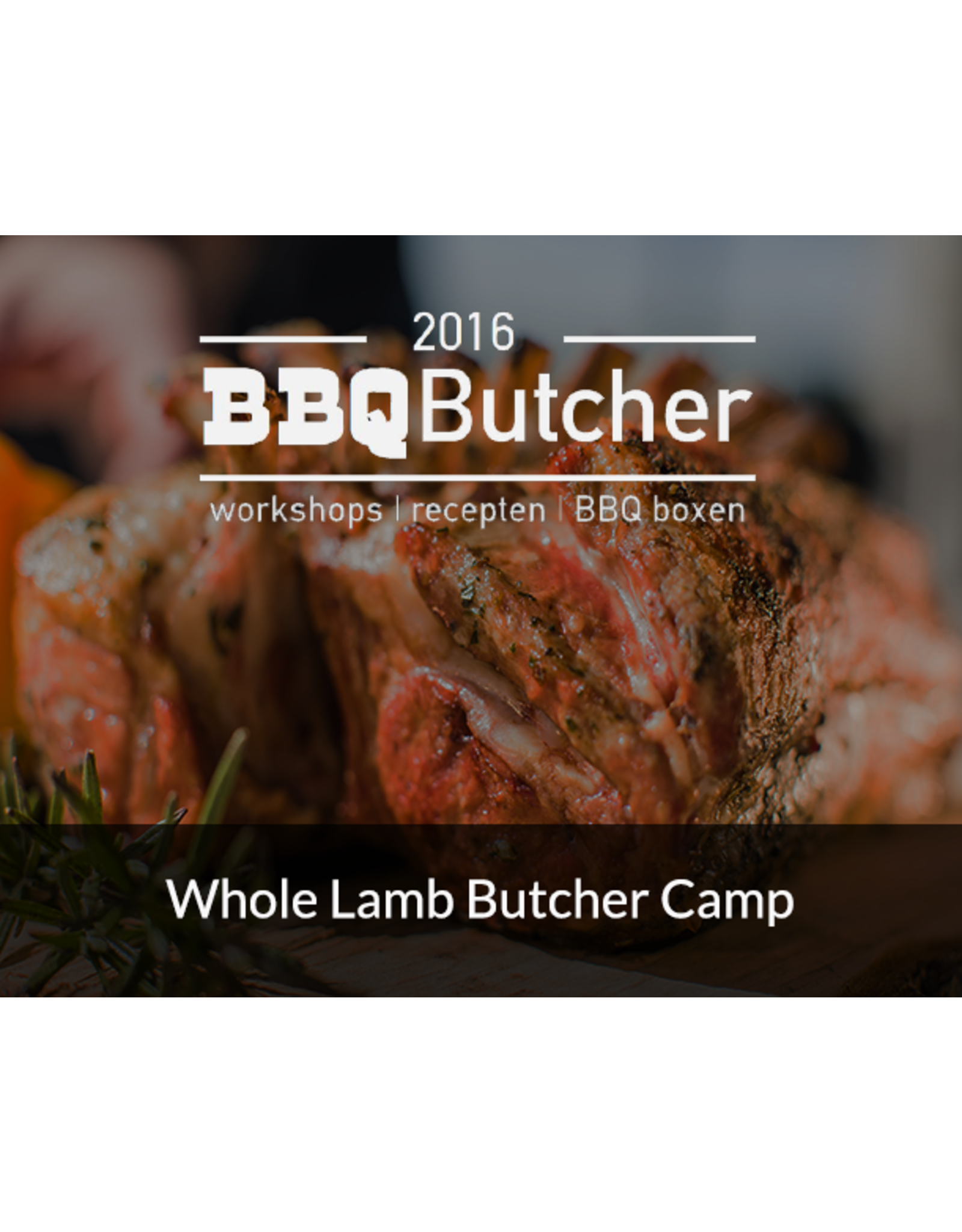 BBQButcher.nl Whole Lamb Butcher Camp