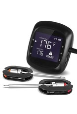 Keij Kamado® Bluetooth BBQ thermometer - 2 probes - 6 poorten