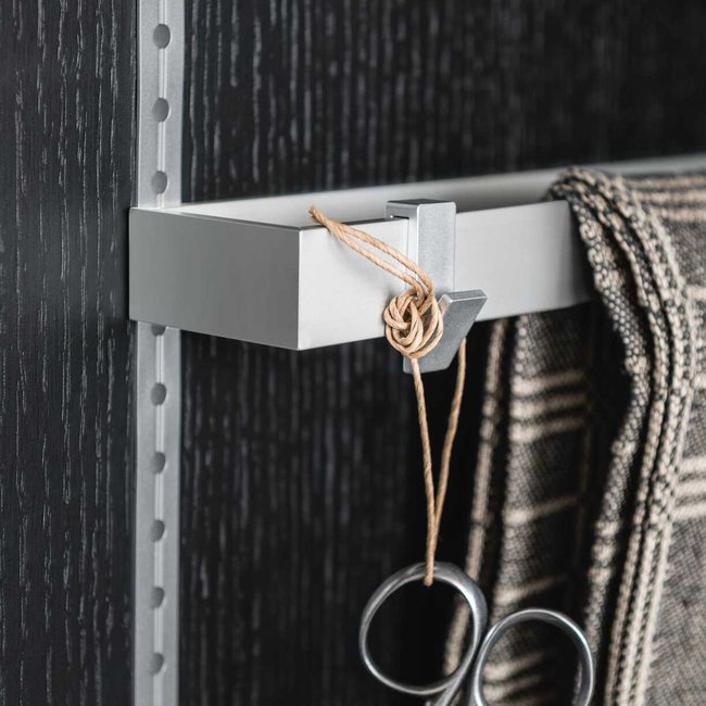 SieMatic MultiMatic haakje aluminium (set van 5 stuks)