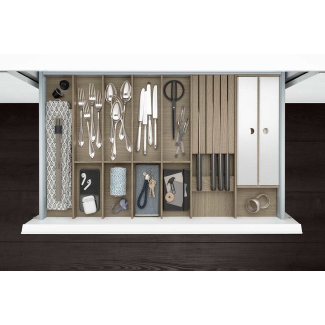 SieMatic Houder voor huishoudfolie hout, oak (licht eiken)