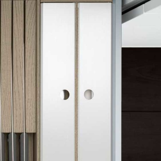 SieMatic Houder voor huishoudfolie hout, oak (licht eiken)