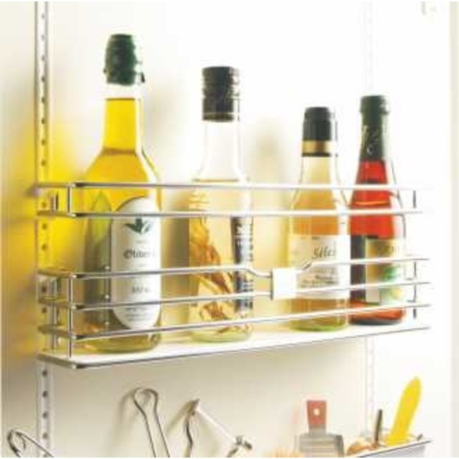 SieMatic MultiMatic beugel voor kruidenrek chroom, breedte 37,8 cm. Geschikt voor 45-60 cm brede deuren